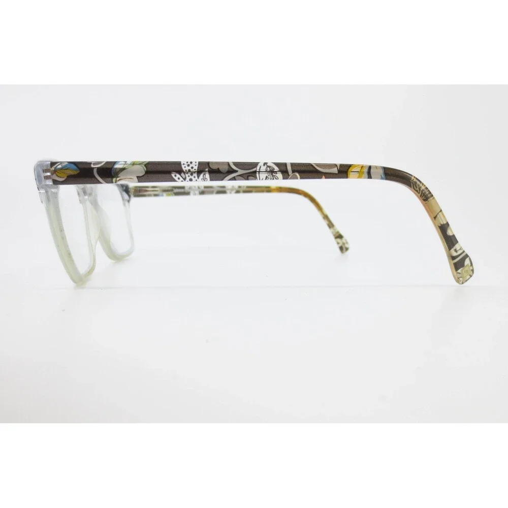 Vera Bradley Andie Hummingbird Garden Floral Clear Eyeglass Frames 52-16-135